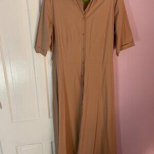 Sergio Tegon Seventy dress, nude, Size M